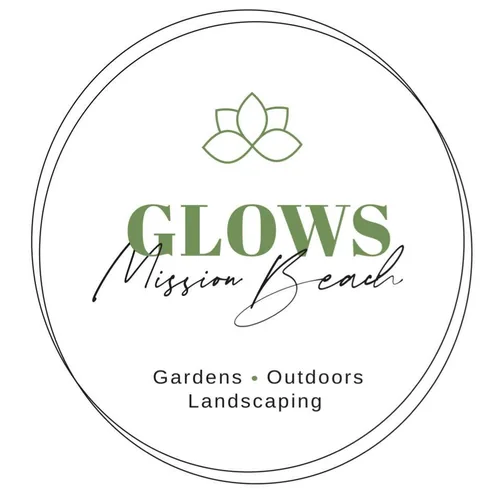 GLOWS Mission Beach logo