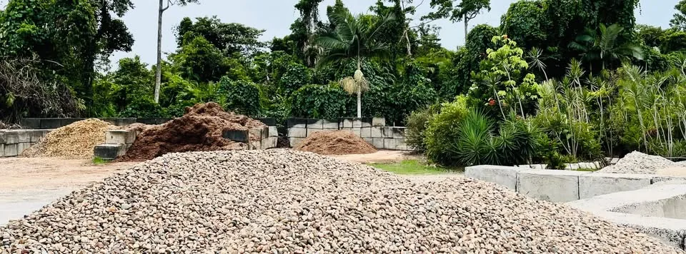 Gravel, stone and other landscape supplies at GLOWS